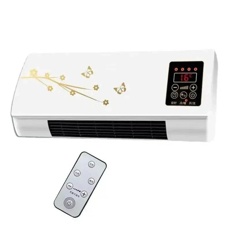 【超パワフル】ミニ冷暖房 ポータブル 2in1 卓上 冷風機 ヒーター TurboIce™