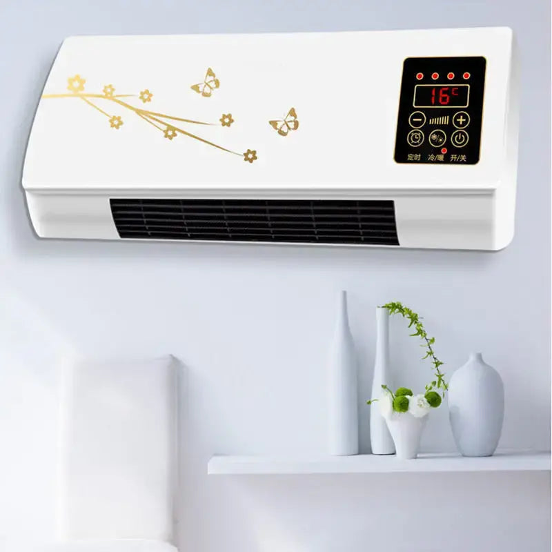 【超パワフル】ミニ冷暖房 ポータブル 2in1 卓上 冷風機 ヒーター TurboIce™