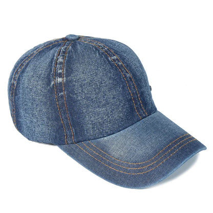 Classic Washed Denim Cap